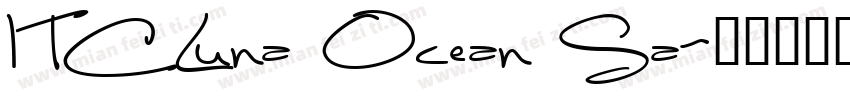 ITC Luna Ocean Sa字体转换
